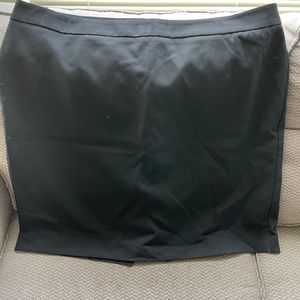 Loft plus Black Pencil Skirt